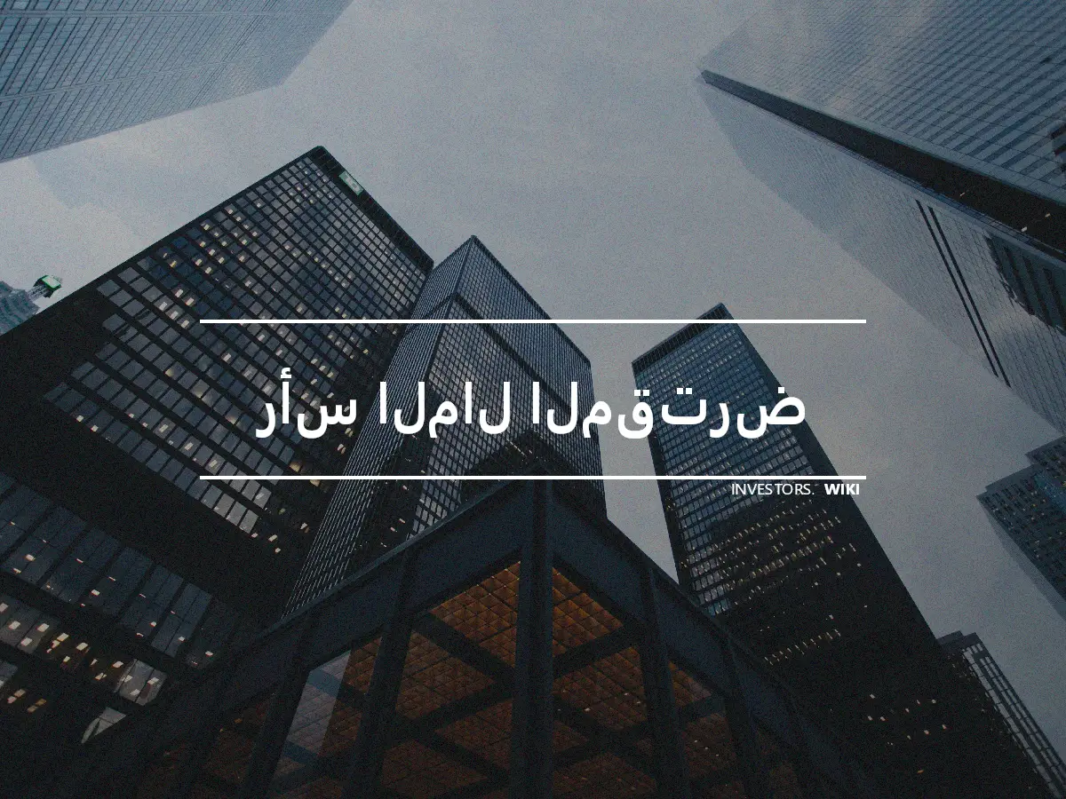 رأس المال المقترض