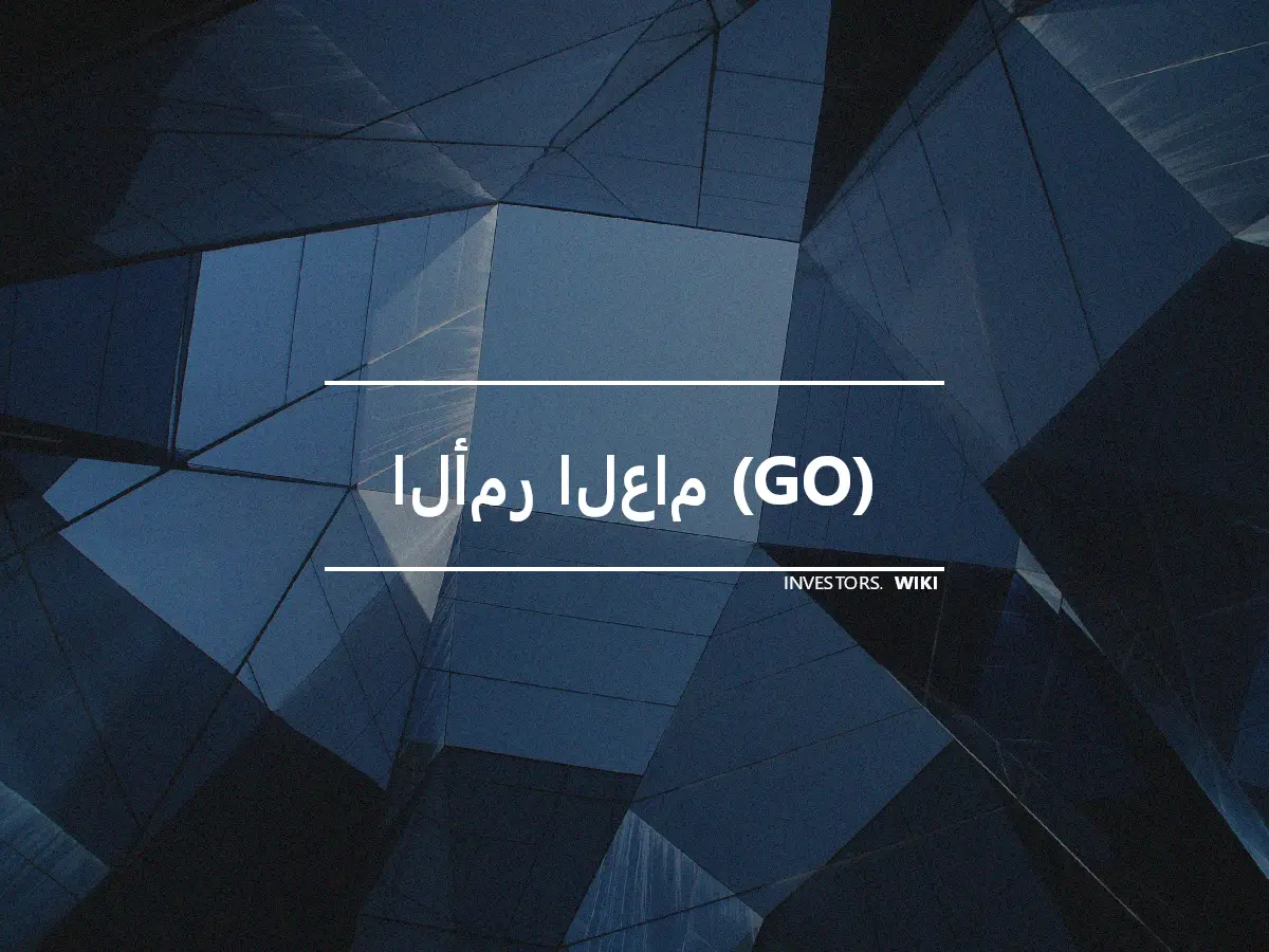 الأمر العام (GO)