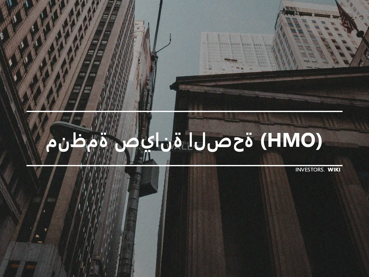 منظمة صيانة الصحة (HMO)