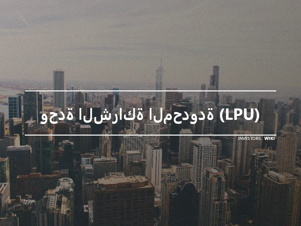 وحدة الشراكة المحدودة (LPU)