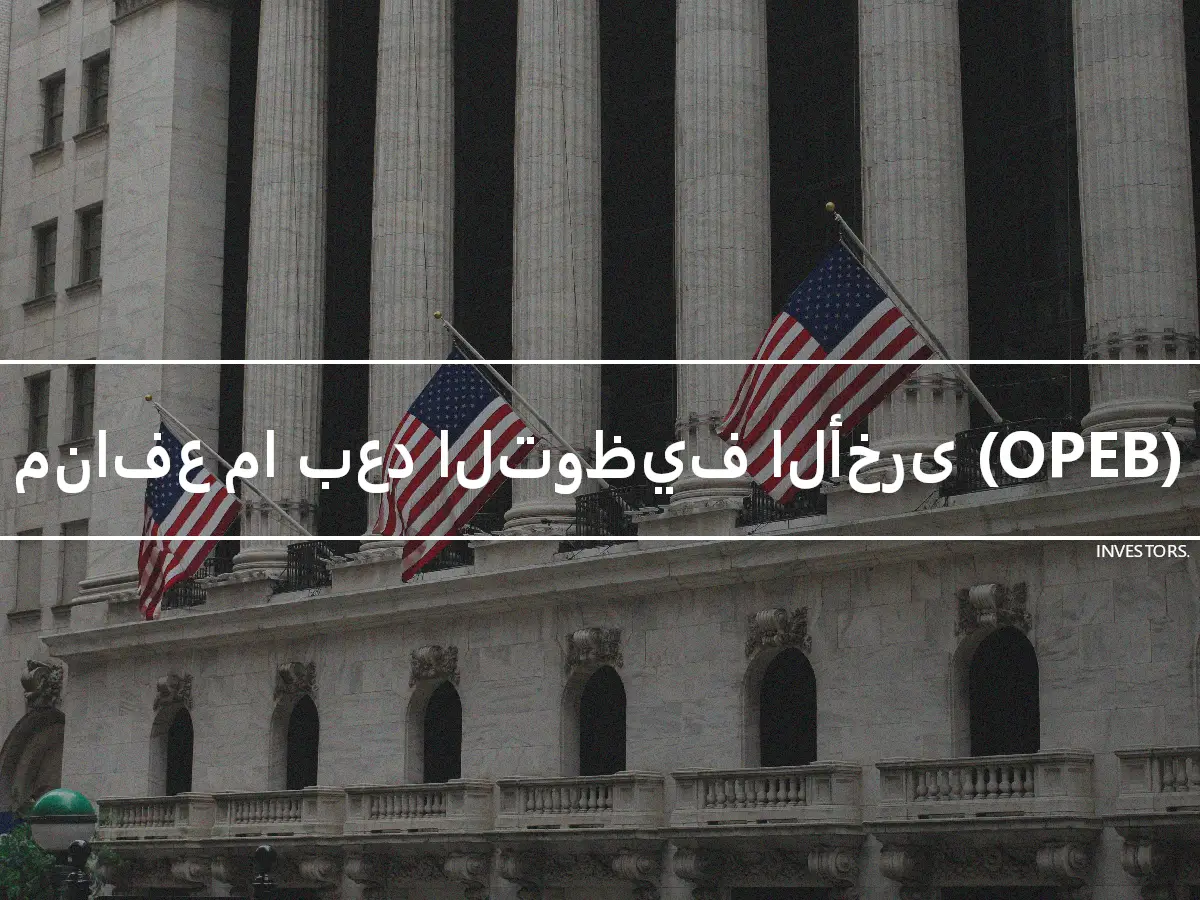 منافع ما بعد التوظيف الأخرى (OPEB)