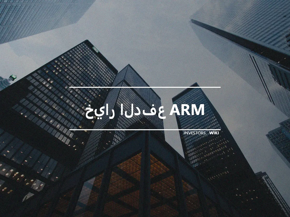 خيار الدفع ARM