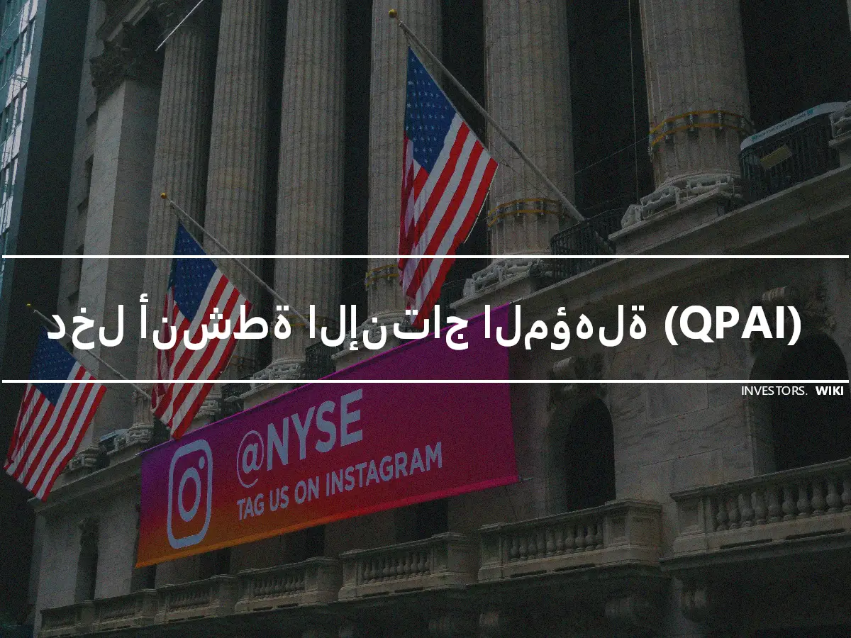 دخل أنشطة الإنتاج المؤهلة (QPAI)