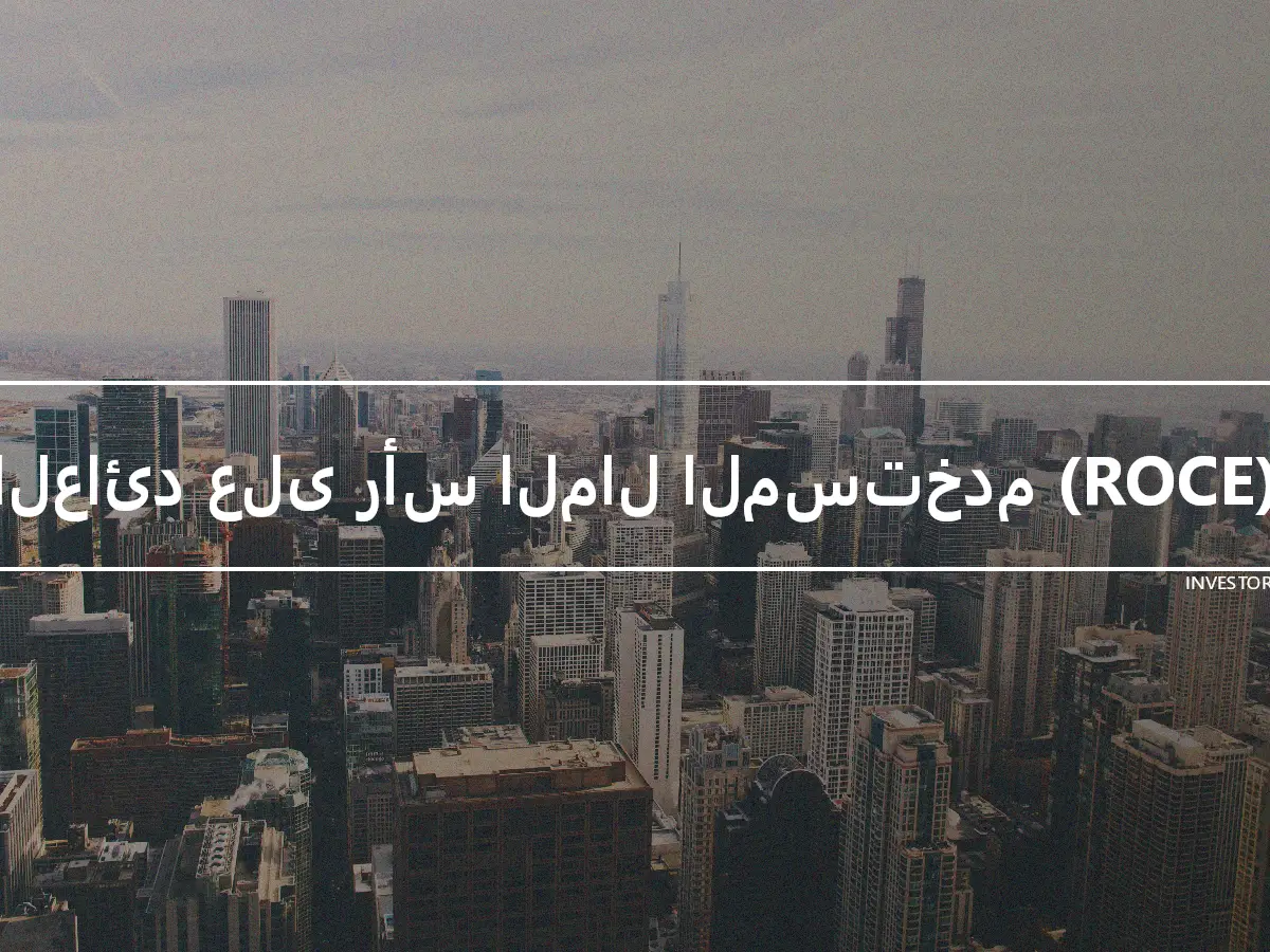 العائد على رأس المال المستخدم (ROCE)