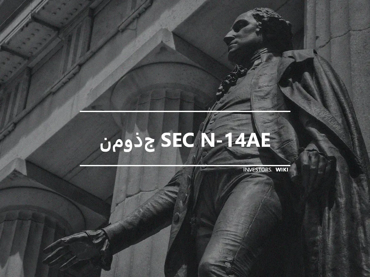 نموذج SEC N-14AE