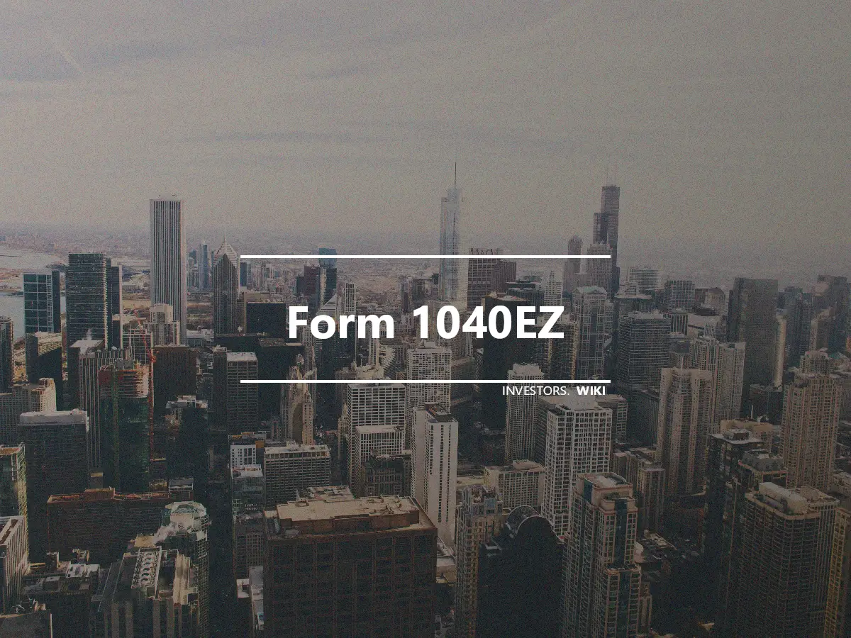 Form 1040EZ