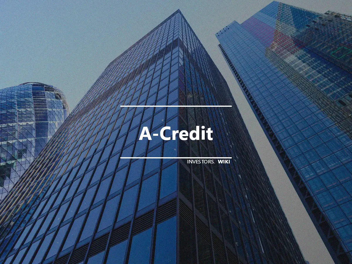 A-Credit