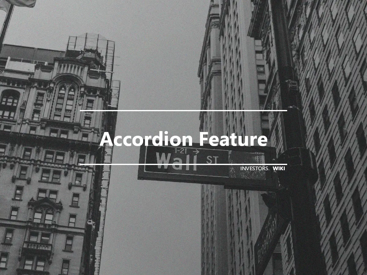 Accordion Feature