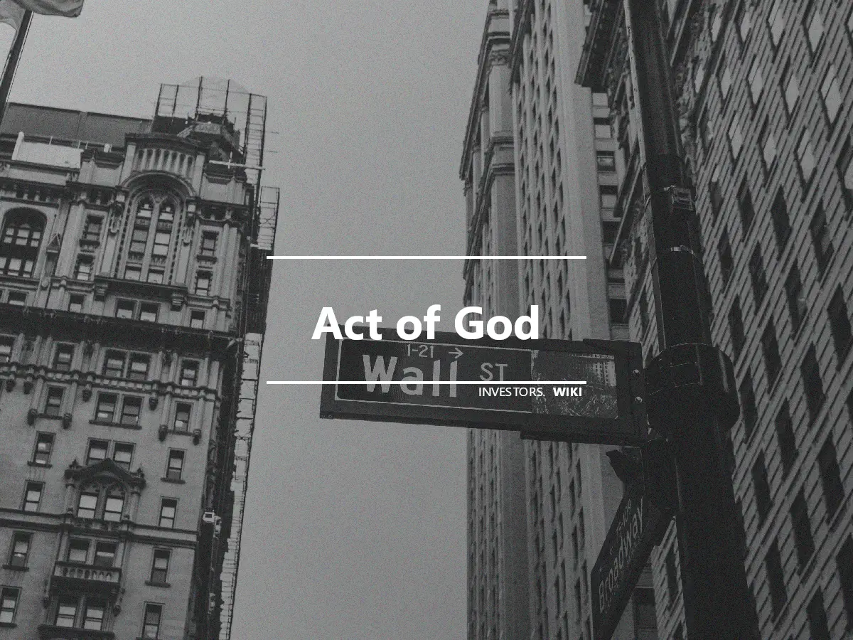 Act of God