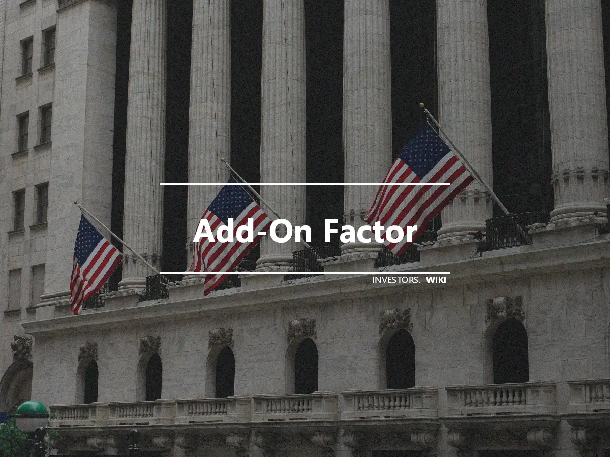 Add-On Factor