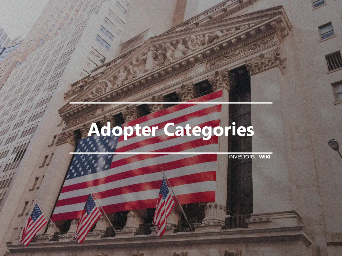 Adopter Categories