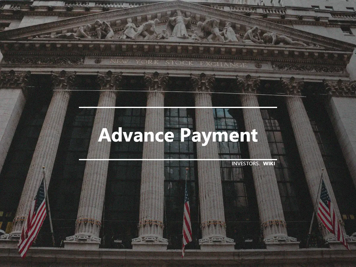 Advance Payment