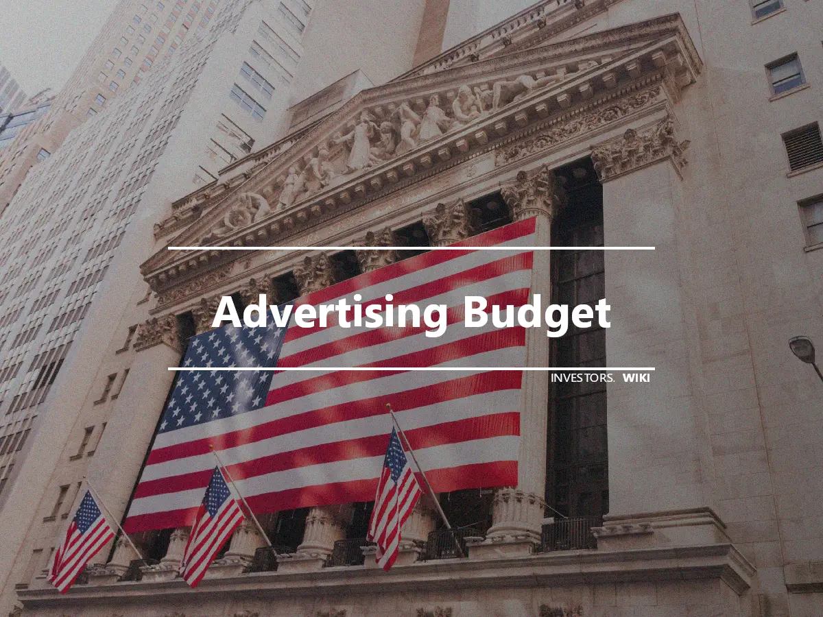 Advertising Budget