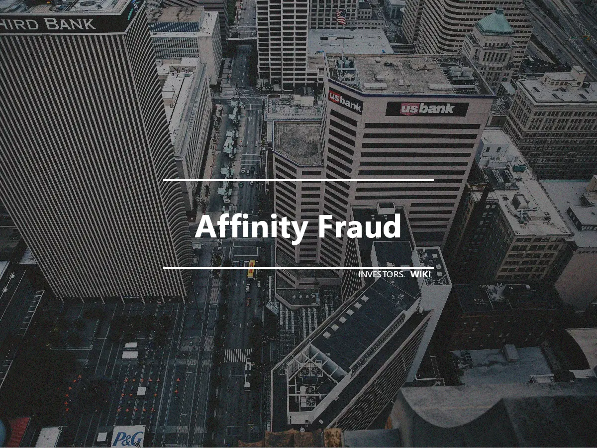 Affinity Fraud