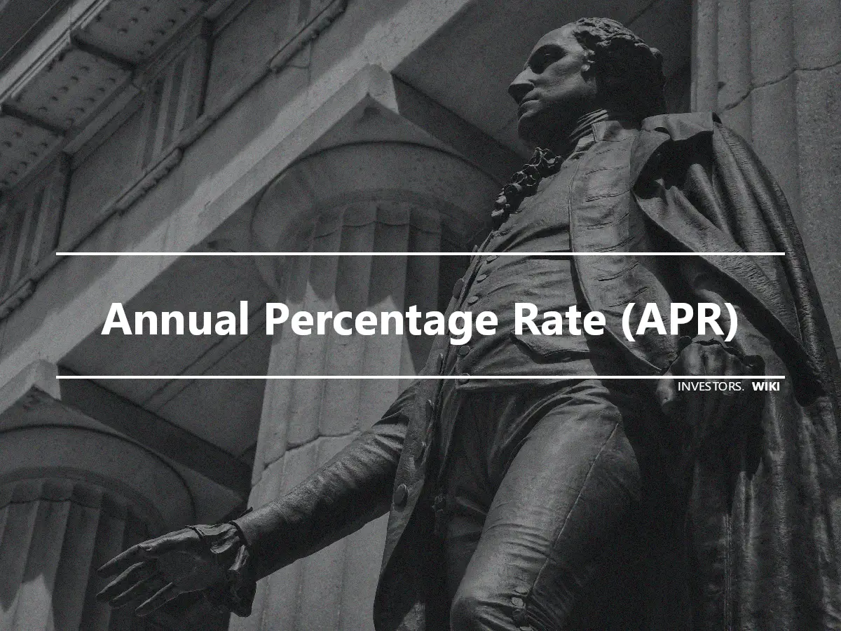 Annual Percentage Rate (APR)