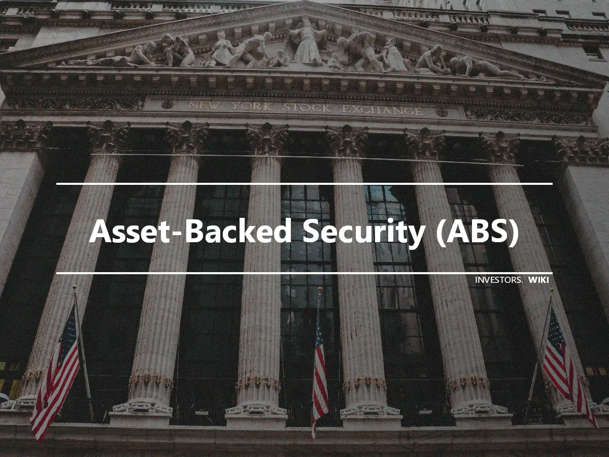 Asset-Backed Security (ABS)