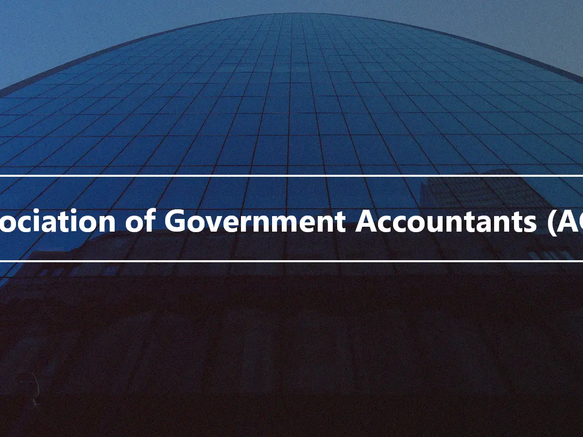 Association of Government Accountants (AGA)