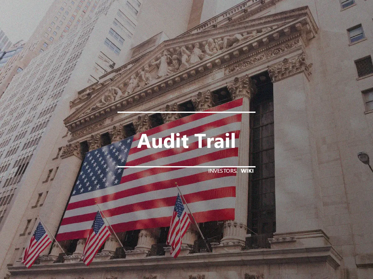 Audit Trail