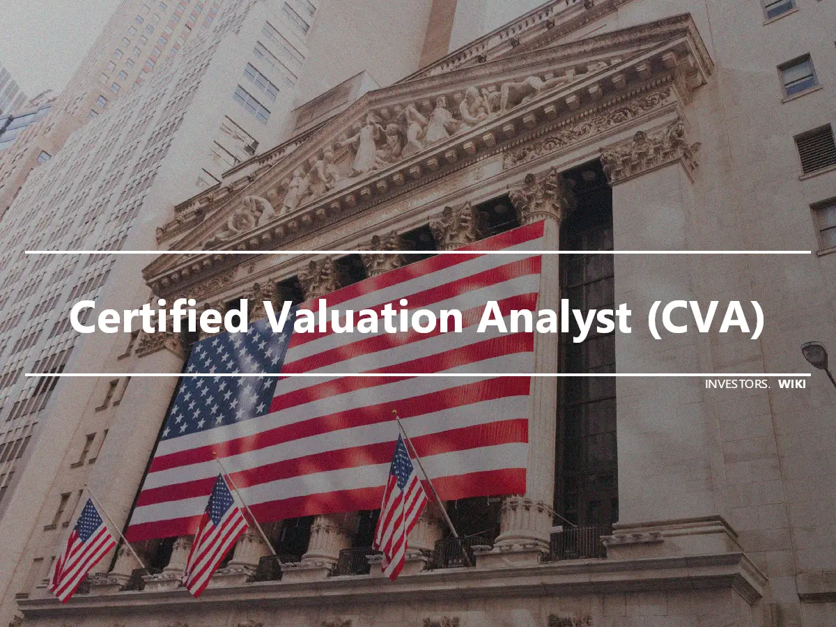 Certified Valuation Analyst (CVA)
