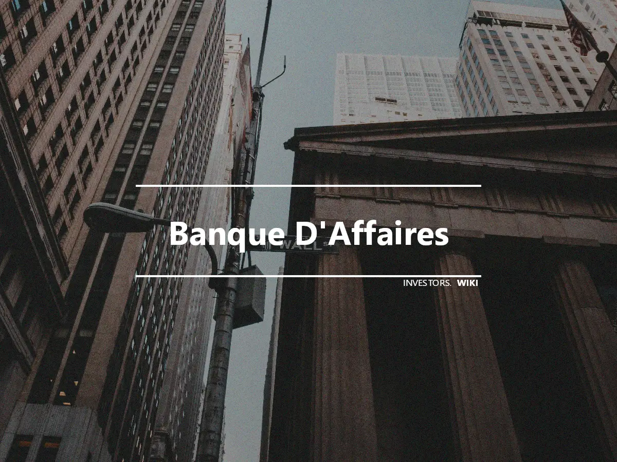 Banque D'Affaires