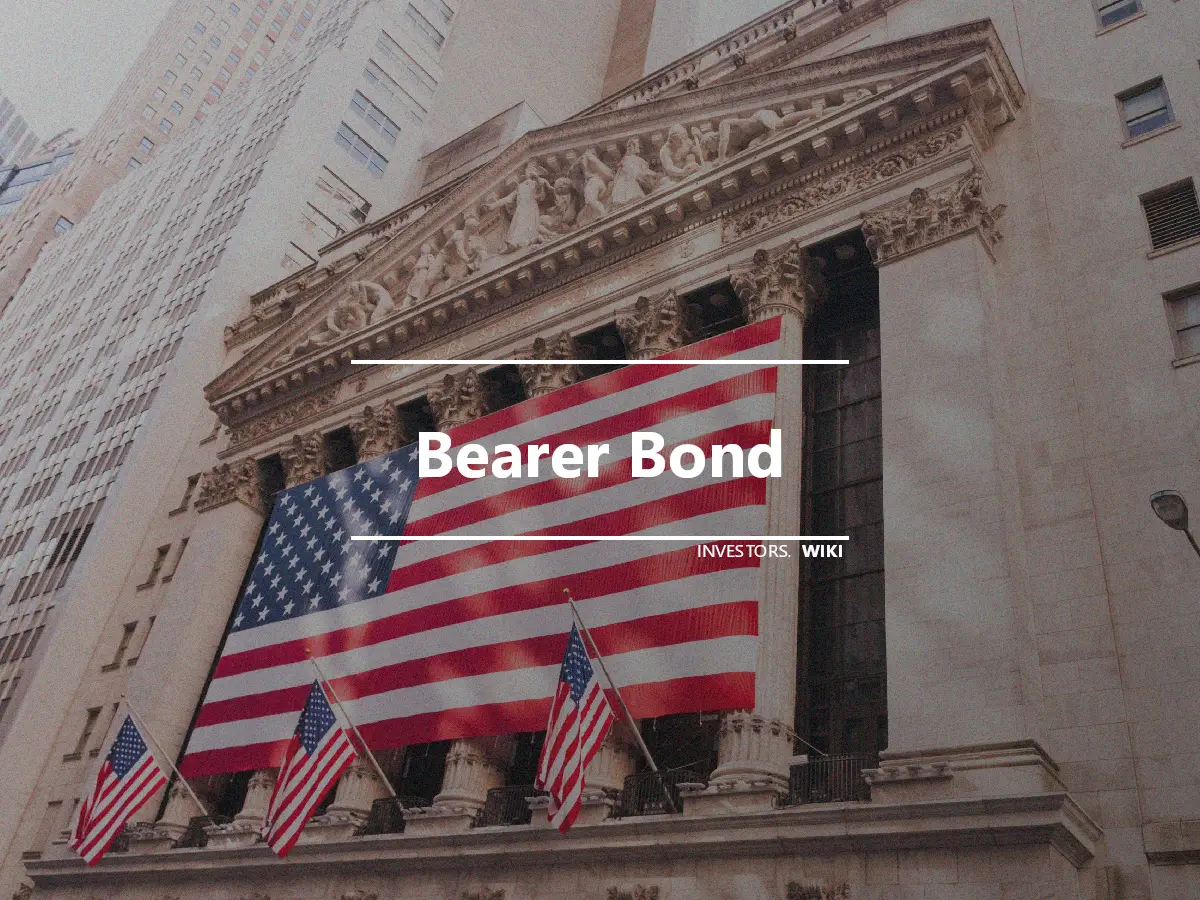 Bearer Bond