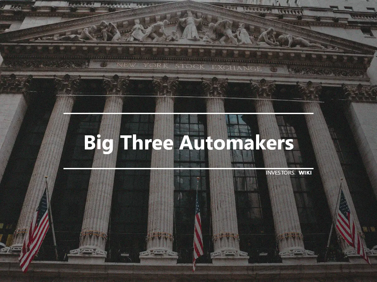 Big Three Automakers