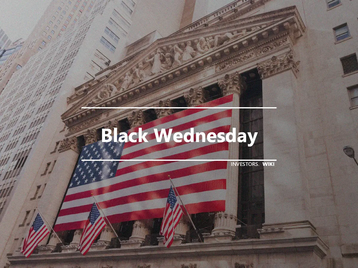 Black Wednesday