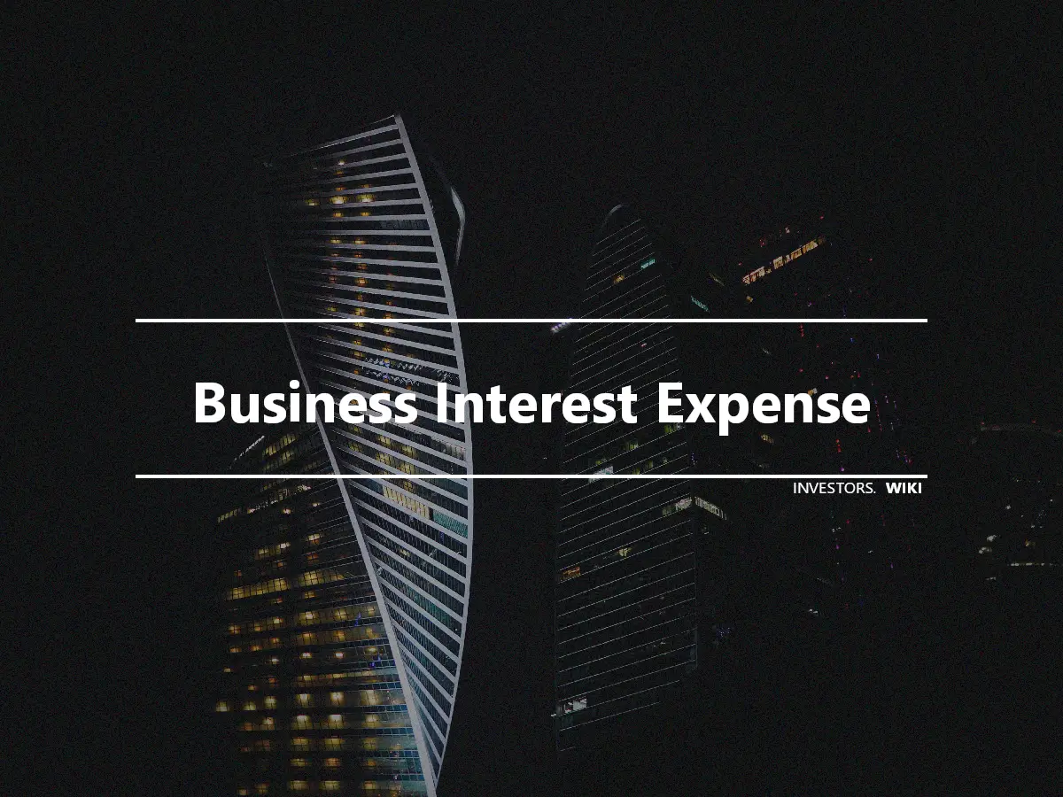 Business Interest Expense