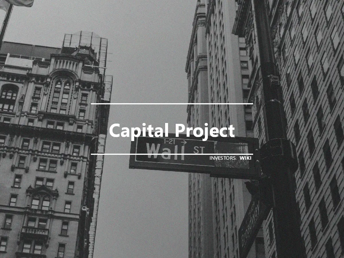 Capital Project