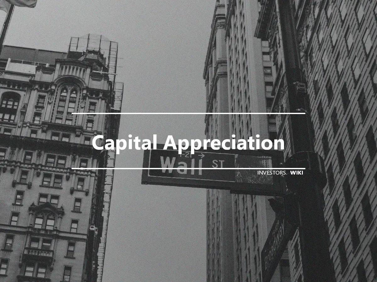 Capital Appreciation