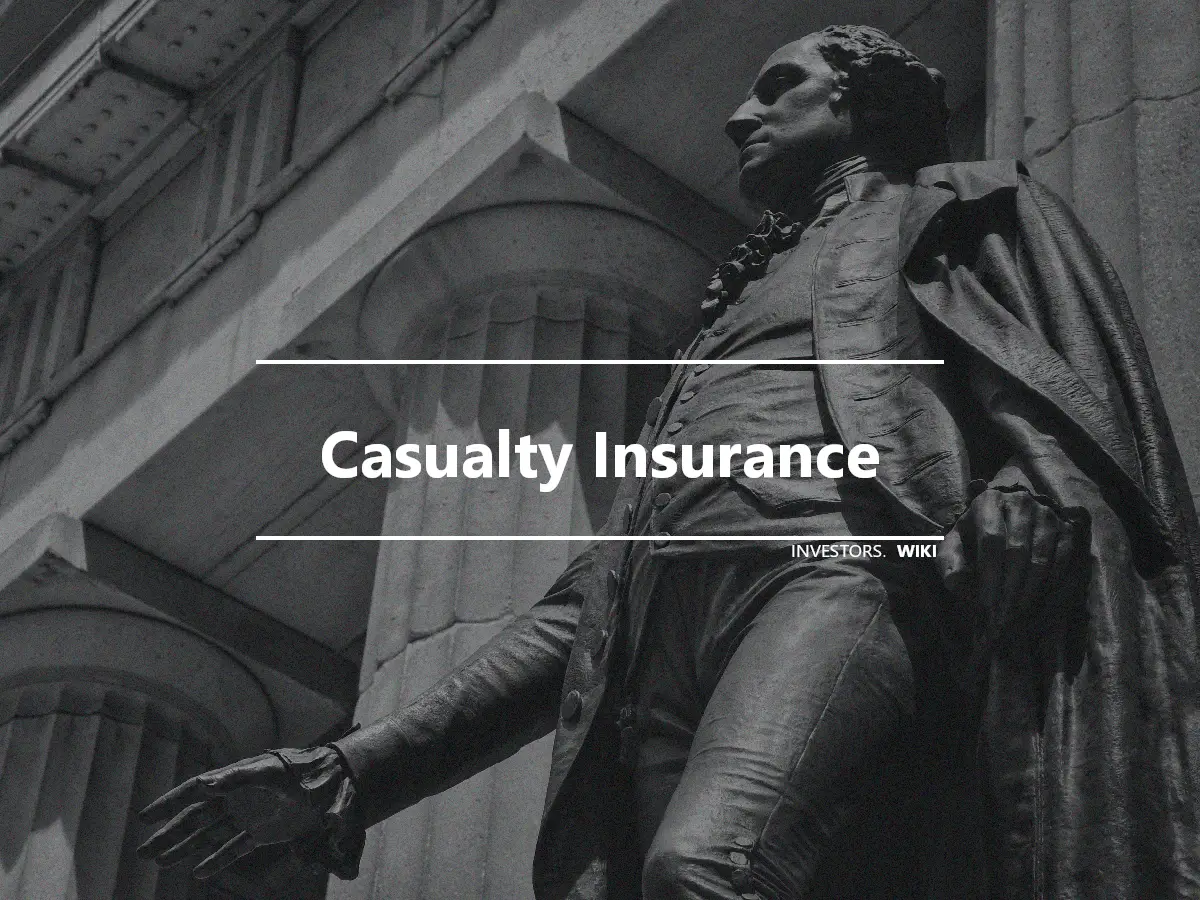 Casualty Insurance