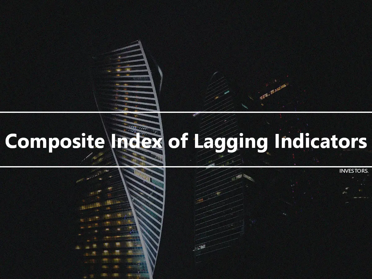 Composite Index of Lagging Indicators