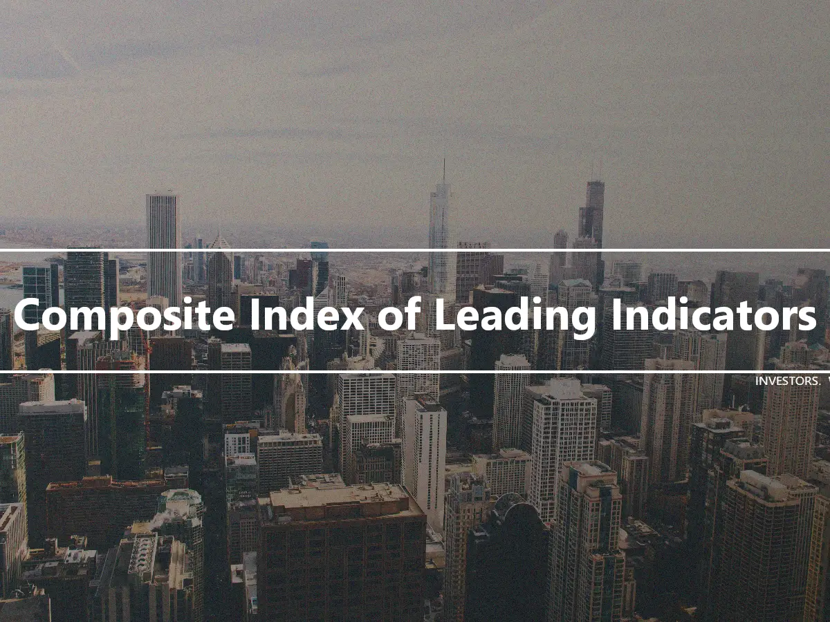 Composite Index of Leading Indicators