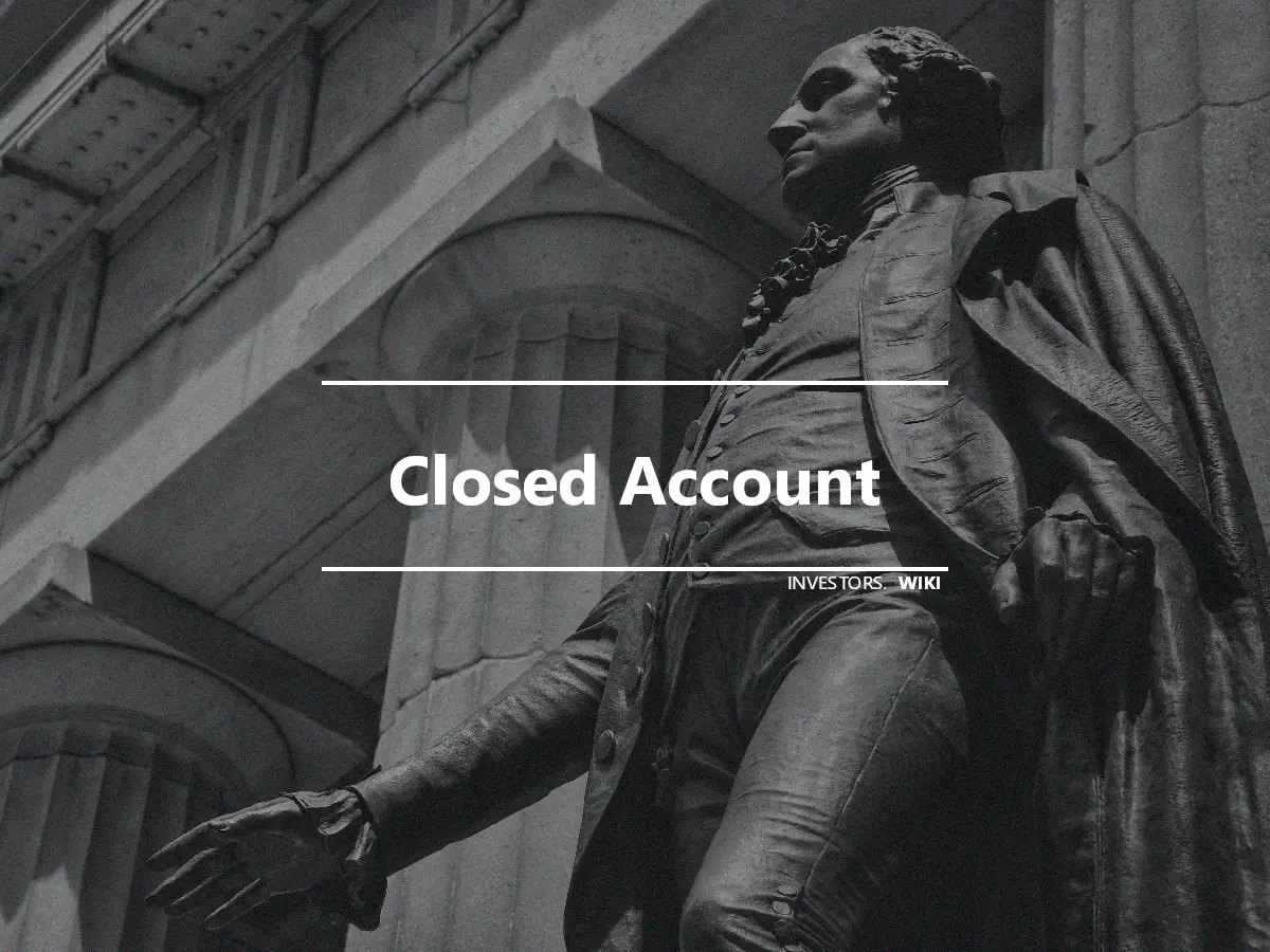 Closed Account