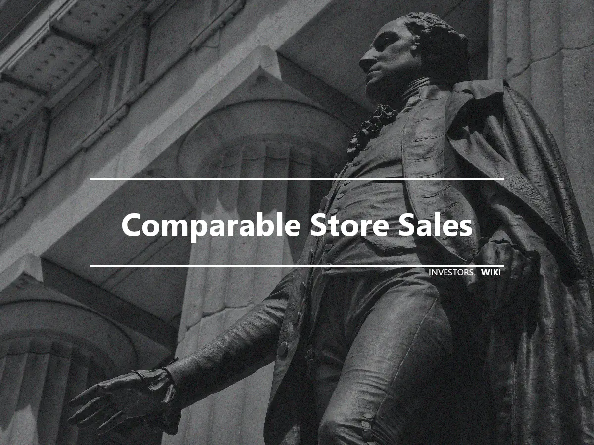 Comparable Store Sales