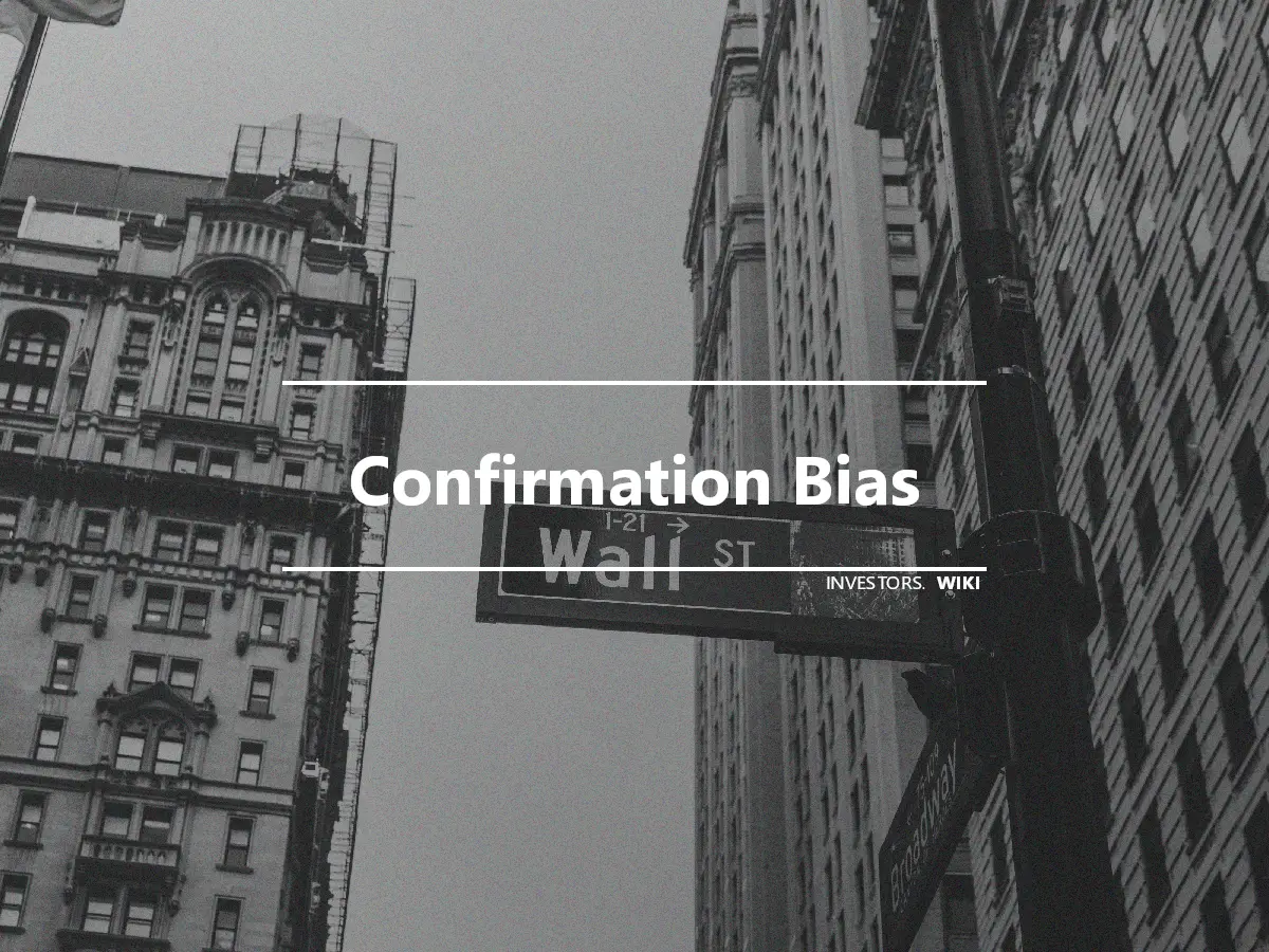 Confirmation Bias