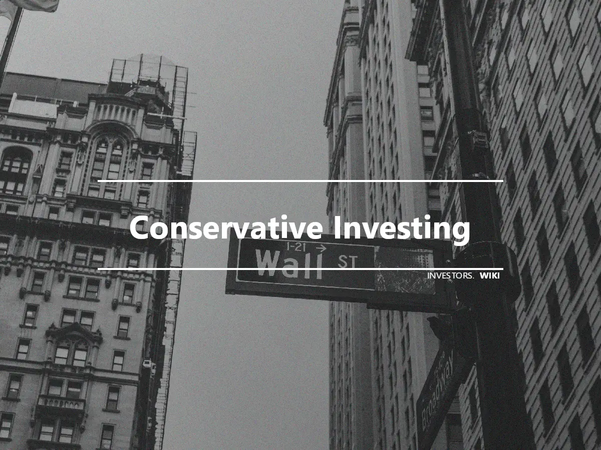 Conservative Investing