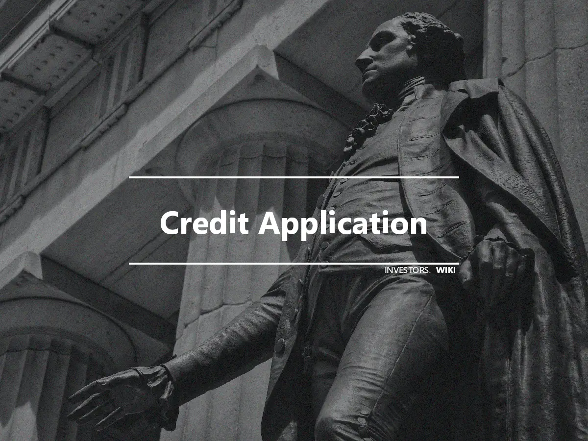 Credit Application