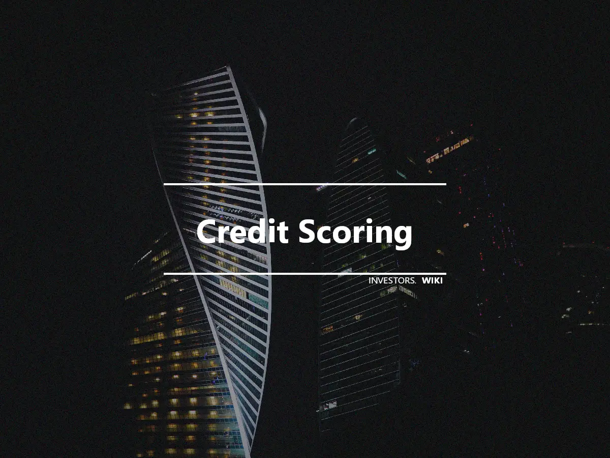 Credit Scoring