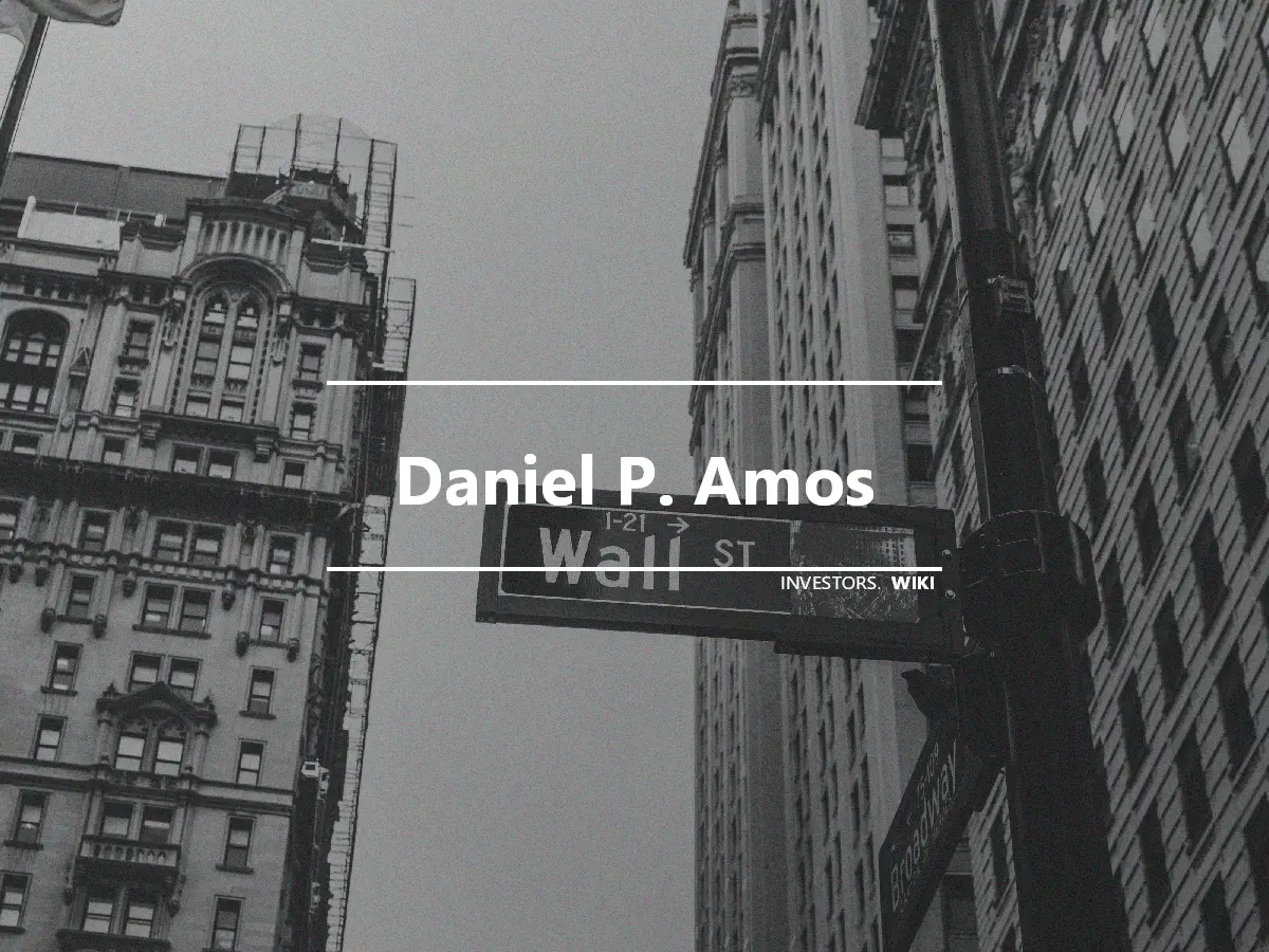 Daniel P. Amos