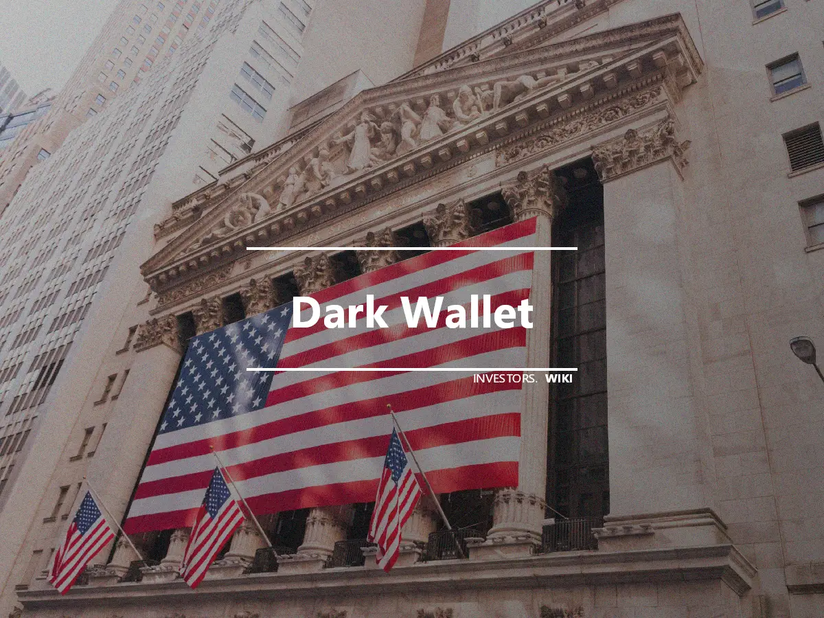 Dark Wallet