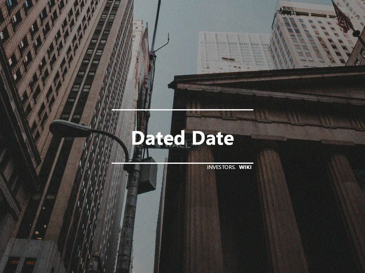 Dated Date