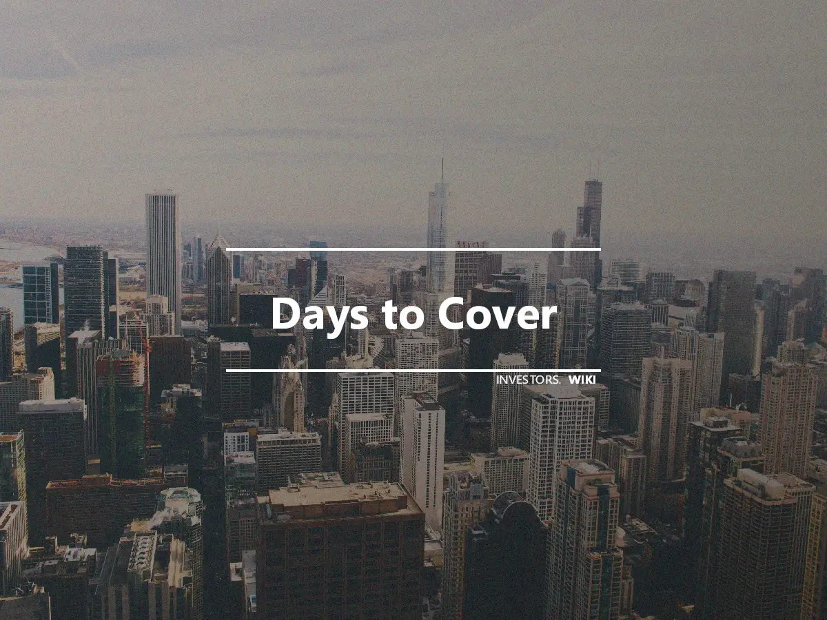 Days to Cover