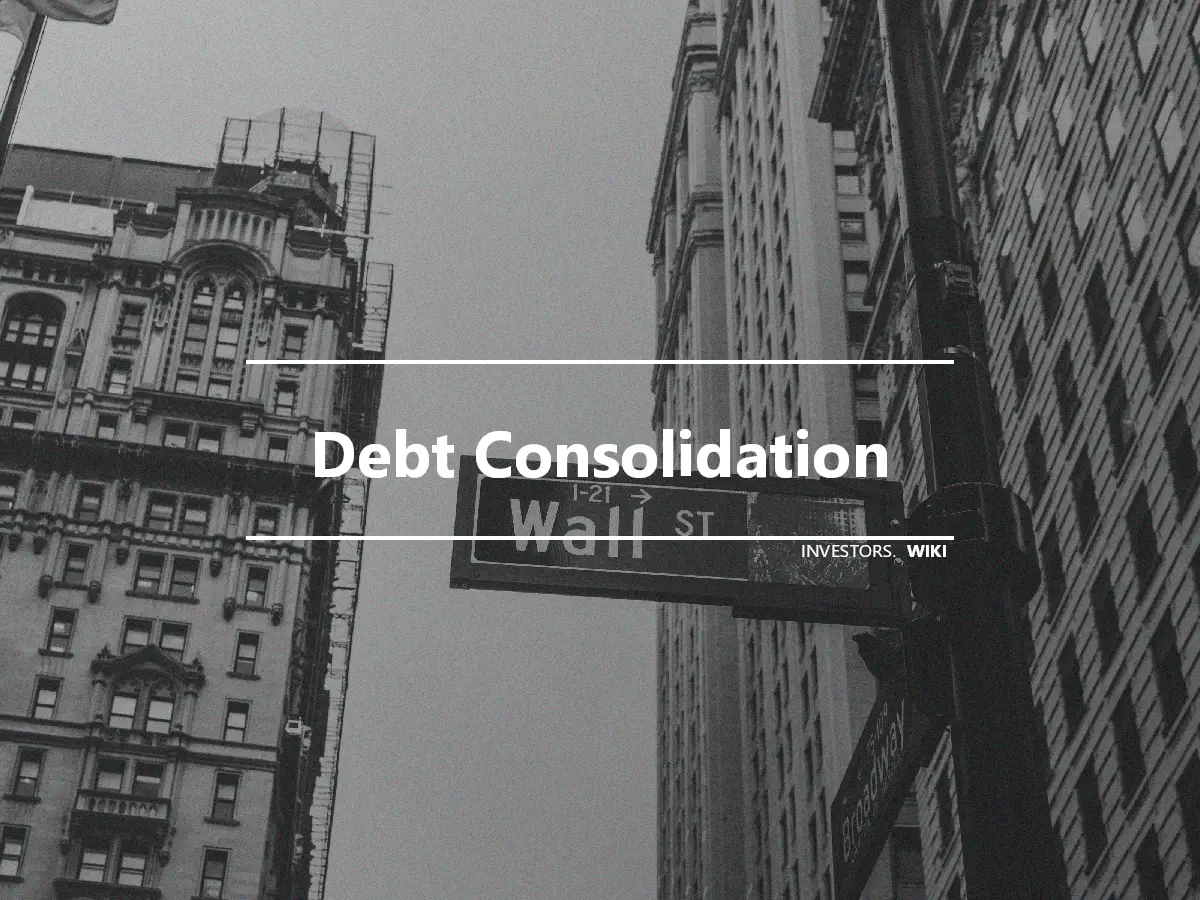 Debt Consolidation