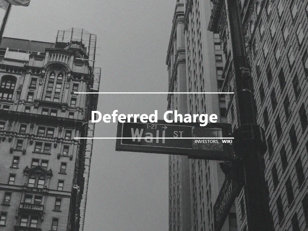Deferred Charge
