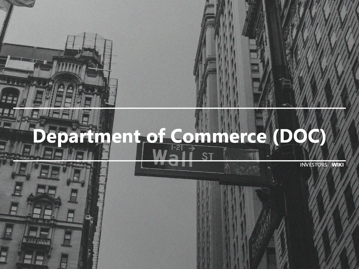 Department of Commerce (DOC)