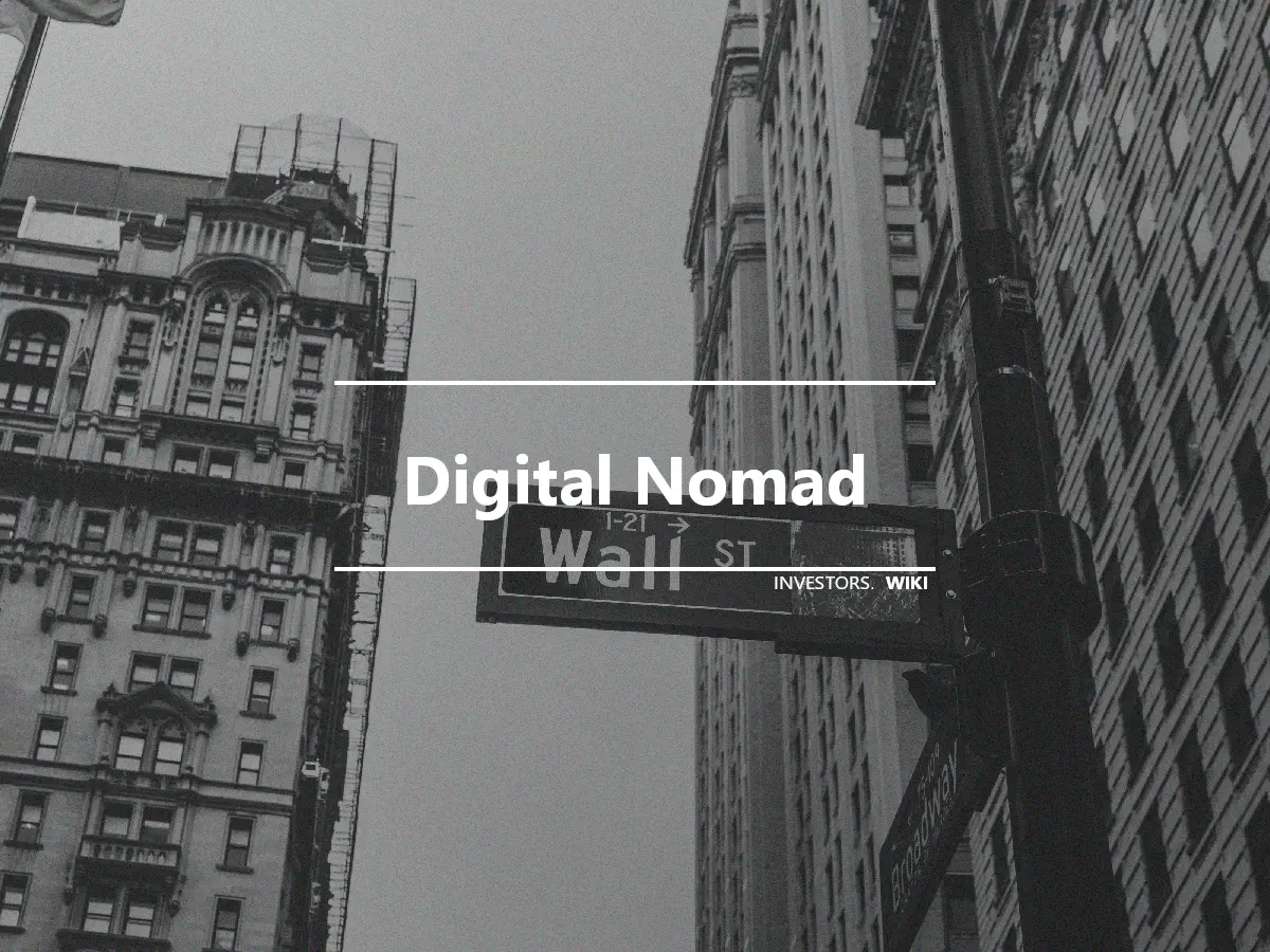 Digital Nomad