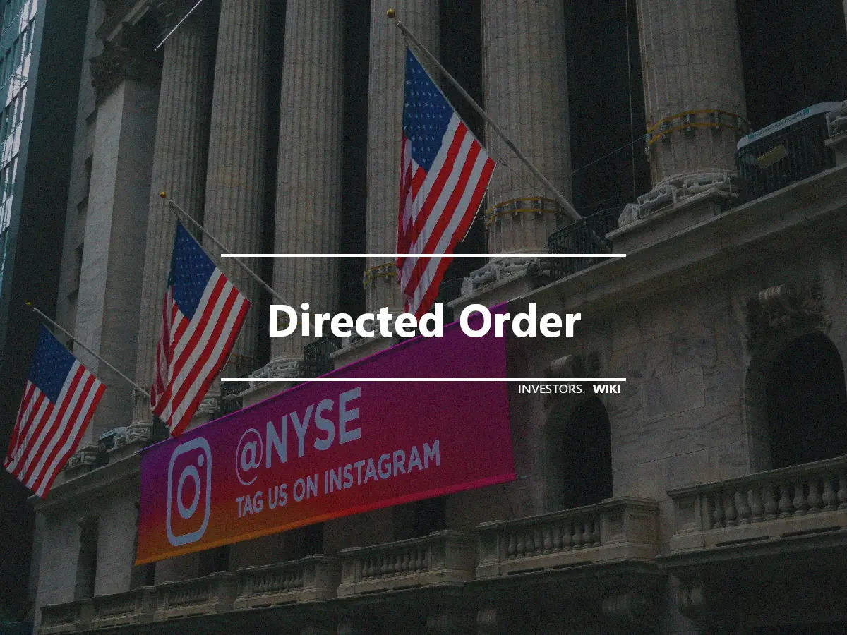 Directed Order