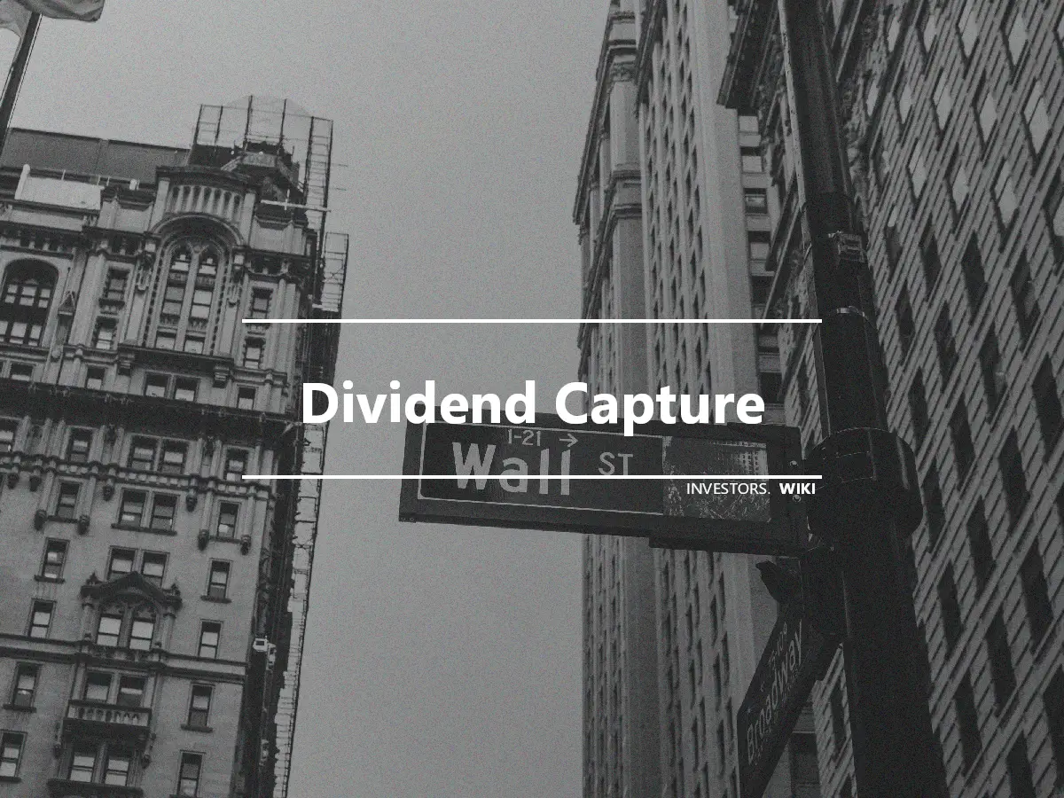 Dividend Capture