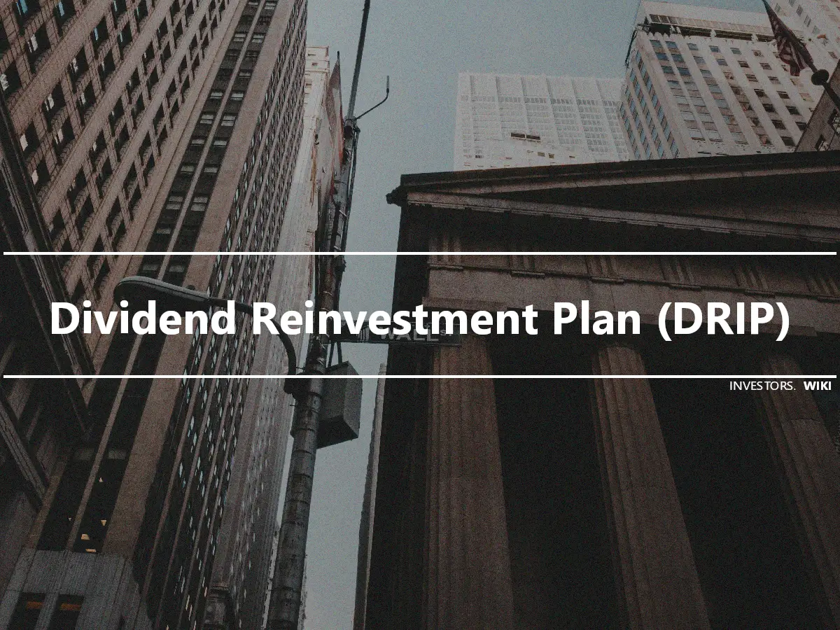 Dividend Reinvestment Plan (DRIP)